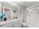 Clean bathroom, featuring a large walk-in shower and vanity at 4705 Pershoie Ln, Kissimmee, FL 34746