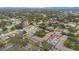 Aerial view of a residential community, showing the layout of buildings and surrounding area at 4944 Tangerine Ave # 4944, Winter Park, FL 32792