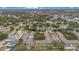 Aerial perspective of a residential community, highlighting building arrangement and neighborhood context at 4944 Tangerine Ave # 4944, Winter Park, FL 32792