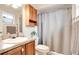 Clean bathroom with shower, toilet and vanity at 4944 Tangerine Ave # 4944, Winter Park, FL 32792