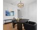 Modern office space featuring clean white walls and a unique globe accent at 6564 Lagoon St, Windermere, FL 34786