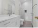 Modern bathroom with glass shower, sleek vanity, and contemporary fixtures for a spa-like experience at 809 Maxwell St, Orlando, FL 32804