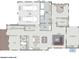 Ground floor plan showcasing an open layout with a large living room and kitchen at 1417 Miller Ave, Winter Park, FL 32789