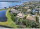 Aerial view showcasing a beautiful home and the surrounding neighborhood at 14442 Avenue Of The Rushes, Winter Garden, FL 34787