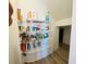 Pantry with ample shelving to neatly organize dry goods and household items at 16337 Silver Grove Blvd, Winter Garden, FL 34787