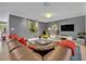 Well-appointed living room with hardwood floors and contemporary decor at 1901 Lake Sue Dr, Orlando, FL 32803