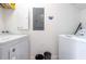 Convenient laundry room with washer and dryer included at 236 Captiva Dr, Davenport, FL 33896