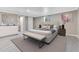 Cozy bedroom featuring a queen bed, soft lighting, and stylish decor at 2901 Primrose Ct, Orlando, FL 32803