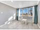 Bright room features large windows with a view and two chairs next to a table at 2901 Primrose Ct, Orlando, FL 32803