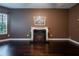 Elegant fireplace with ornate mantel in a living room at 38633 Lakeview Walk, Lady Lake, FL 32159