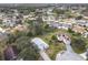 Aerial view showcasing a house and surrounding neighborhood, ideal for context and location at 604 Elfrida Way, Kissimmee, FL 34758