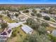 Aerial view showcasing the property's location and neighborhood at 604 Elfrida Way, Kissimmee, FL 34758
