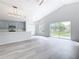 Modern kitchen with island and stainless steel appliances at 604 Elfrida Way, Kissimmee, FL 34758