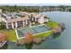 Lakeside tennis court near condo building at 620 Orange Dr # 228, Altamonte Springs, FL 32701