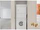 Convenient in-unit laundry with stackable washer/dryer at 690 Osceola Ave # 209, Winter Park, FL 32789