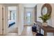 View of the entryway, showing access to bedroom and backyard at 7101 Painted Bunting Way, St Cloud, FL 34773