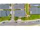 Aerial view of house and surrounding neighborhood at 931 Kylee Aly, Winter Garden, FL 34787