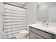Neat bathroom with shower, toilet, and vanity at 931 Kylee Aly, Winter Garden, FL 34787