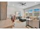 Versatile bonus room with seating area and home office at 931 Kylee Aly, Winter Garden, FL 34787