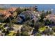 Luxury waterfront home, bird's eye view at 11618 Vinci Dr, Windermere, FL 34786