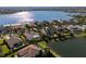 Luxury waterfront homes community with lake views and lush landscaping at 11618 Vinci Dr, Windermere, FL 34786