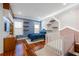 Bright bedroom with wood floors, built-in shelves, and plenty of light at 11618 Vinci Dr, Windermere, FL 34786