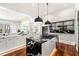 Luxury kitchen with marble countertops and high-end appliances at 11618 Vinci Dr, Windermere, FL 34786