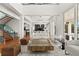 Elegant living room with modern furniture and high ceilings at 11618 Vinci Dr, Windermere, FL 34786