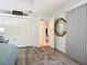 Guest bedroom with a built-in closet and access to a bathroom at 120 Crooked Pine Rd, Port Orange, FL 32128