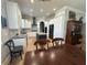 Well-lit kitchen with white cabinetry, a central island, and sleek, modern appliances at 205 Hazard St, Orlando, FL 32804
