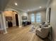 A home office with a desk, chairs, and windows with natural light at 205 Hazard St, Orlando, FL 32804