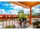 Private balcony offering an outdoor seating area and partial view at 2858 N Powers Dr # 123, Orlando, FL 32818