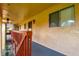 Building hallway with exterior access and neutral color scheme at 2858 N Powers Dr # 123, Orlando, FL 32818