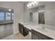 Double vanity bathroom with a view of another room at 2943 Top Water Way, Kissimmee, FL 34746
