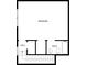 Upper floor plan featuring one bedroom and one bath at 2943 Top Water Way, Kissimmee, FL 34746