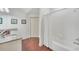 Clean bathroom with a shower/tub combo and double sinks at 2956 Lucayan Harbour Cir # 107, Kissimmee, FL 34746