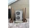 Exterior HVAC unit with attractive privacy screen at 371 Lexingdale Dr, Orlando, FL 32828