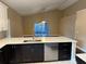 Kitchen with island, stainless steel appliances, and view to backyard at 371 Lexingdale Dr, Orlando, FL 32828