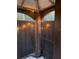 Pergola detail showing electrical box and lighting at 371 Lexingdale Dr, Orlando, FL 32828