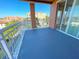 Private balcony with city and partial lake view at 7580 Toscana Blvd # 834, Orlando, FL 32819