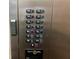 Elevator control panel with floor buttons and alarm at 7580 Toscana Blvd # 834, Orlando, FL 32819