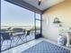 Relaxing screened porch overlooking a peaceful lake at 8737 The Esplanade # 65, Orlando, FL 32836