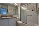 Bathroom with shower, toilet and vanity at 1001 Park Ridge Cir, Kissimmee, FL 34746