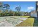 Large backyard with basketball court and shed at 1101 Swanson Dr, Deltona, FL 32738