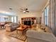 Spacious living room, featuring two sofas and a coffee table at 1506 Bunker Dr, Davenport, FL 33896