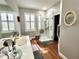 Guest bathroom with a toilet, vanity, and wooden cabinets at 1701 Sparkling Water Cir, Ocoee, FL 34761