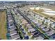 Aerial view of a large community with numerous houses and pools at 2249 Wyndham Palms Way, Kissimmee, FL 34747