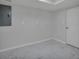 Unfinished basement with white walls and marble floor at 2421 Healy Dr, Orlando, FL 32818