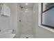 Clean bathroom with a walk-in shower at 2421 Healy Dr, Orlando, FL 32818