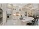 Gourmet kitchen with ample cabinetry and island seating at 25500 Hawks Run Ln, Sorrento, FL 32776